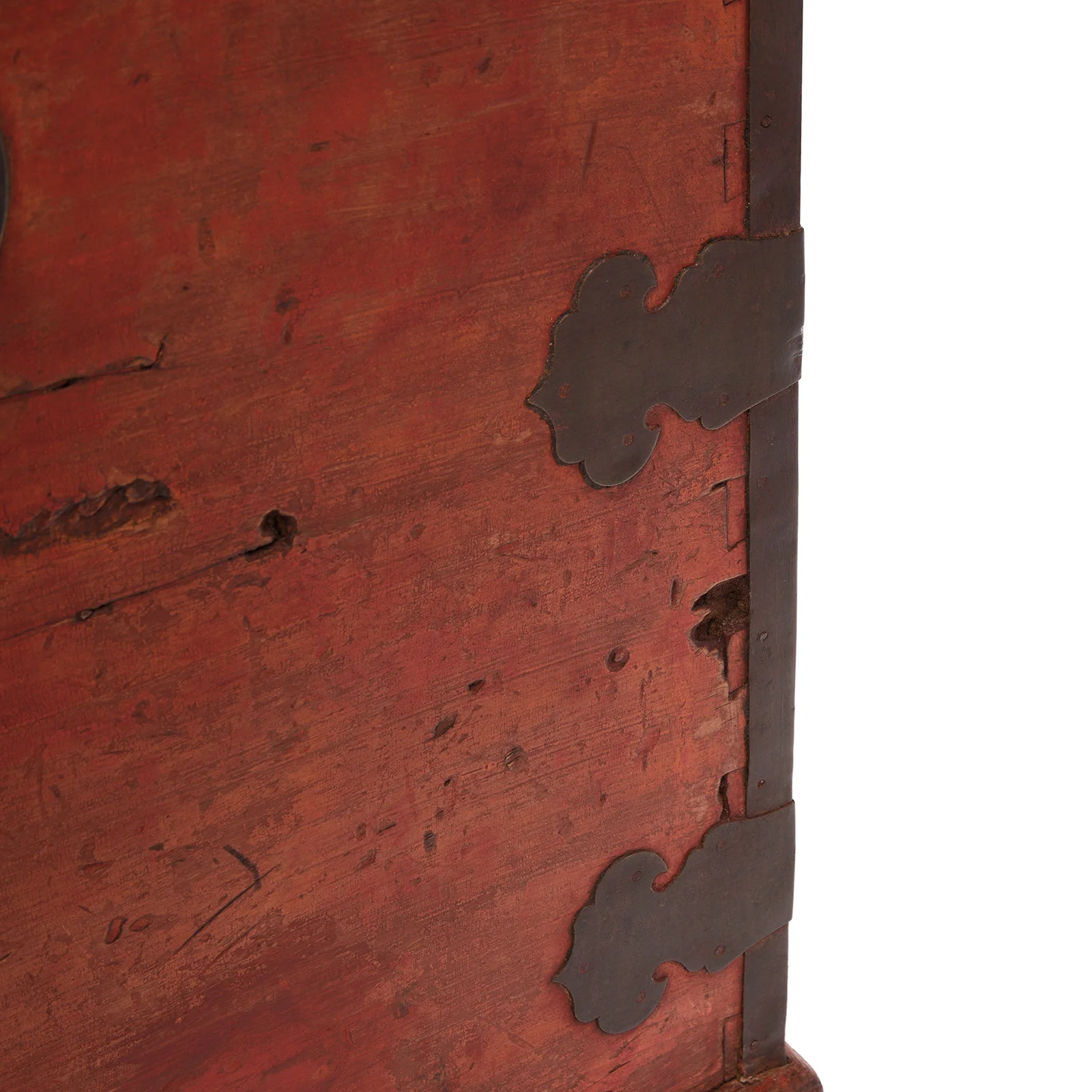 Red Lacquer Camphor Chinese Chest - 18th Century - Image 13