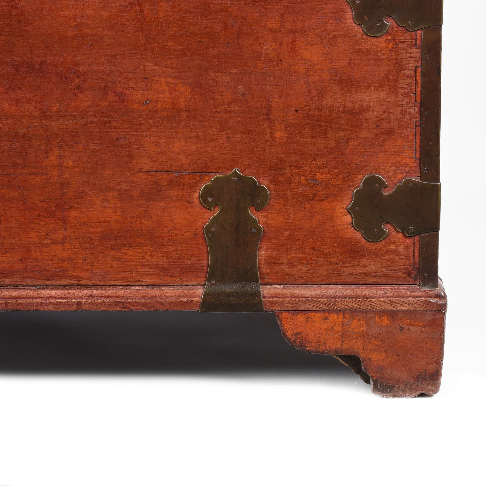 Red Lacquer Camphor Chinese Chest - 18th Century - Image 8