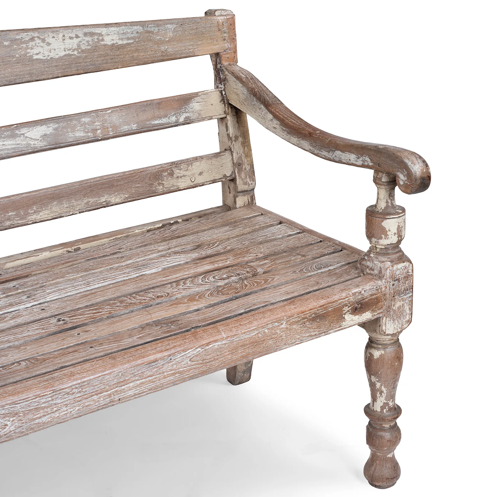Regency Style Teak Bench - 19th Century - Image 3