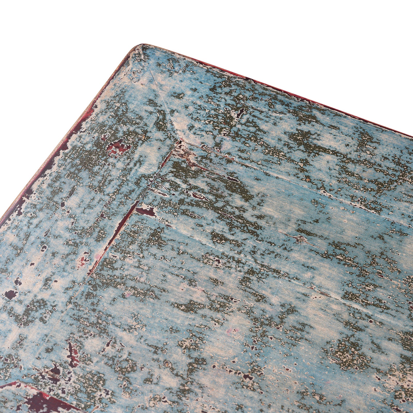 Turquoise Lacquer 3 Drawer Console Table - Image 10