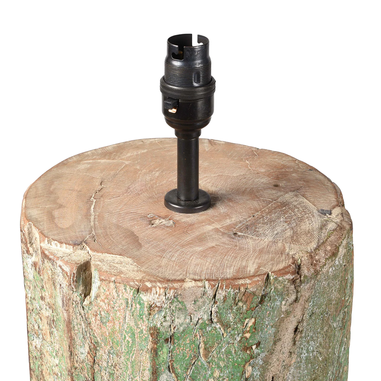 Teak Pillar Lamp From Rajasthan - Image 5