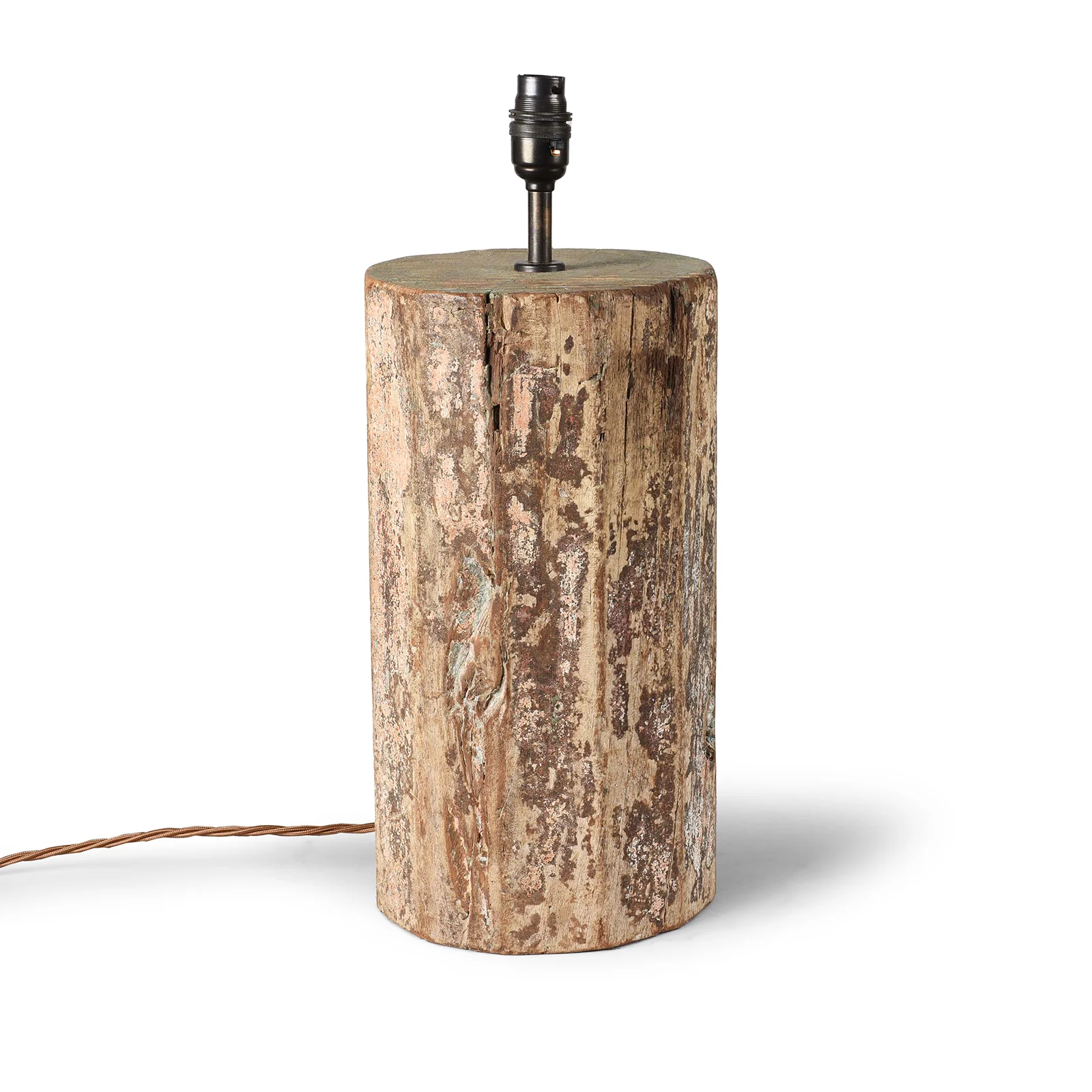 Teak Pillar Lamp From Rajasthan - Image 8