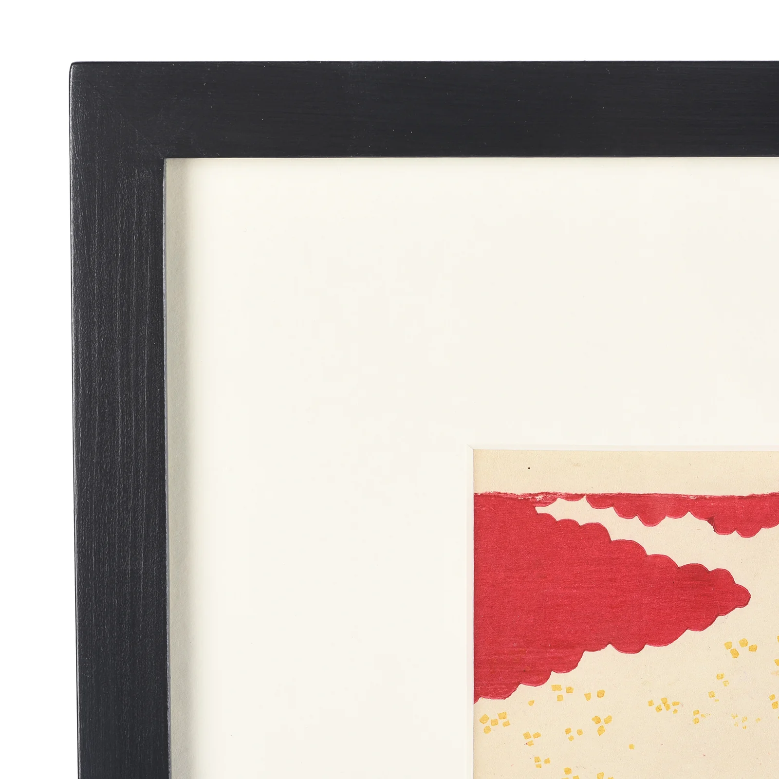 Framed Genji Woodblock Print Oban by Kunisada - 19th Century - Image 6